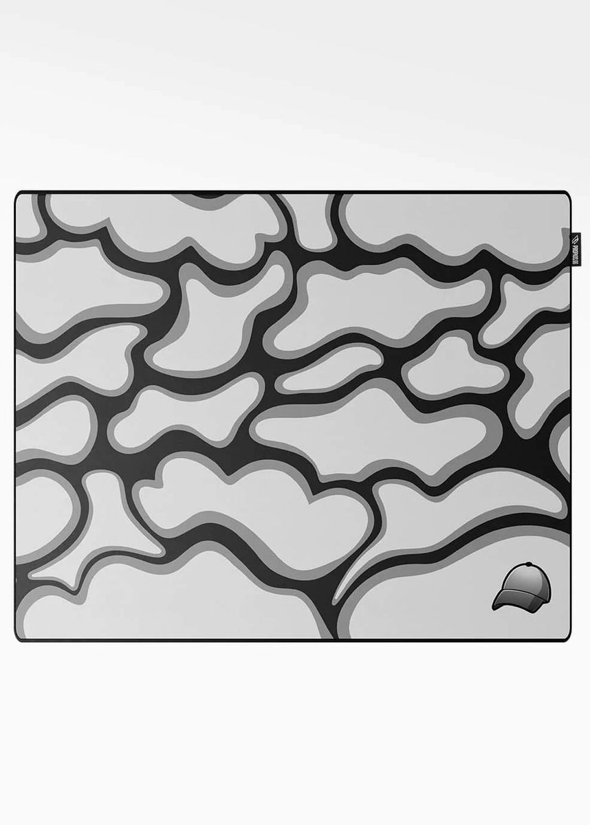 ALVI Mousepad Wolken Grau