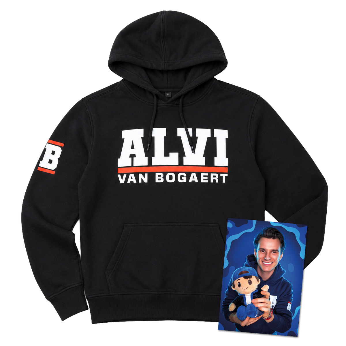 Hoodie + Plüsch Bundle