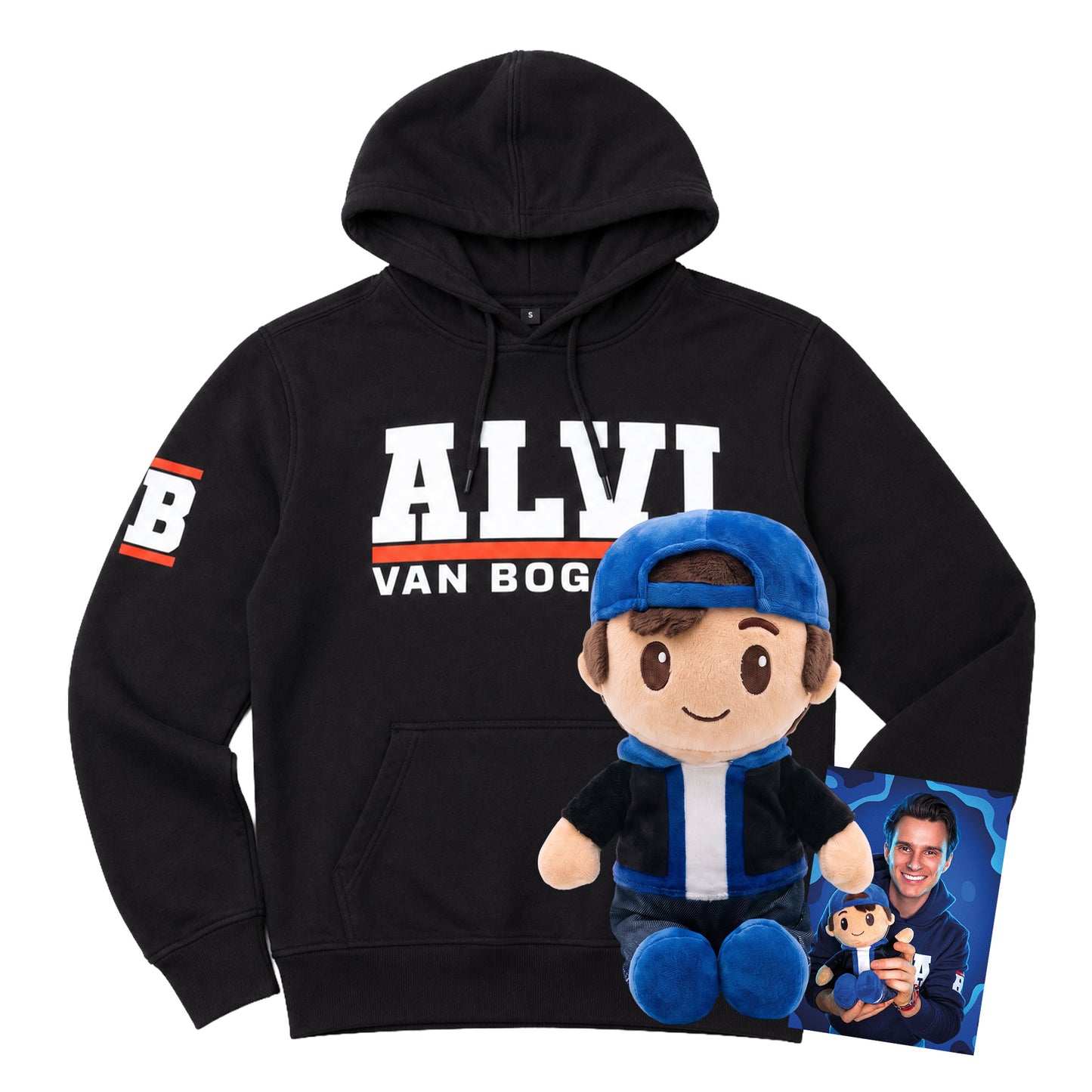 Hoodie + Plüsch Bundle