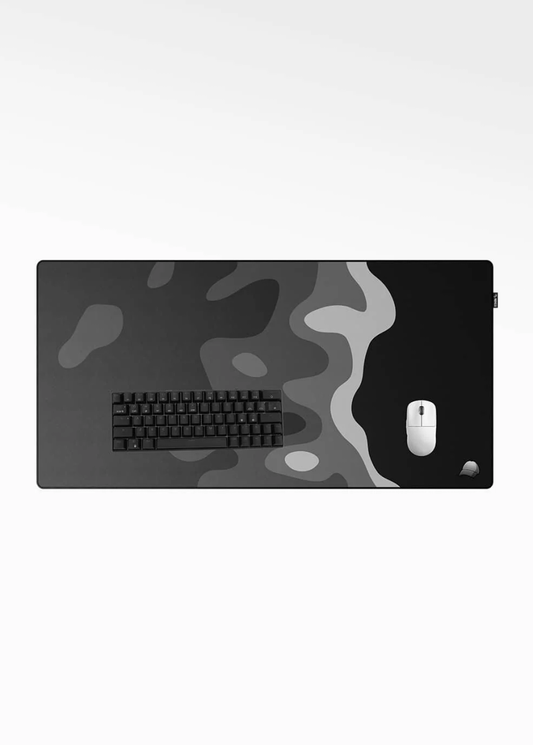 ALVI Mousepad Welle Hellgrau 3XL - 1200x600mm